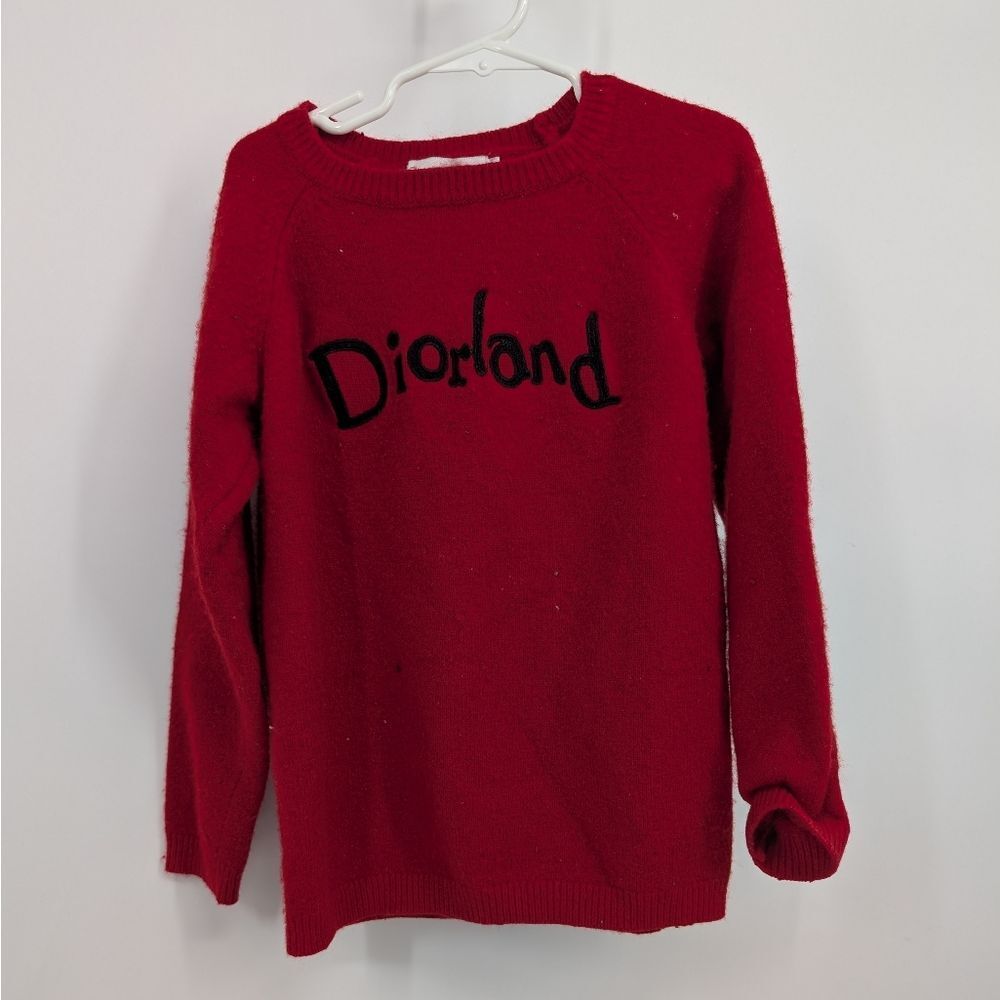 Dior Red Kids Sweater